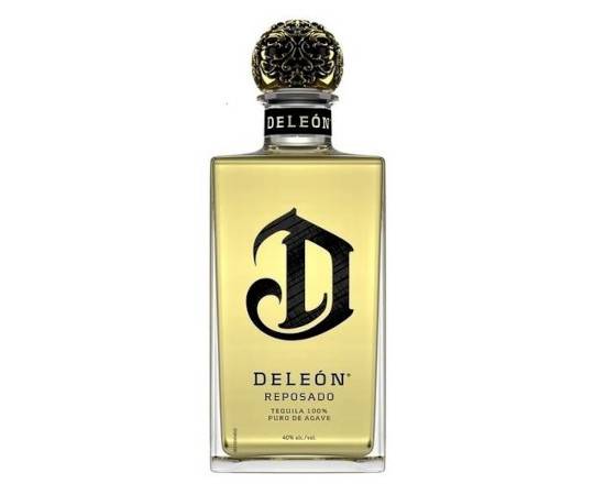 Order DeLeon tequila reposado 750ml food online from Windy City Liquor Market store, El Cajon on bringmethat.com