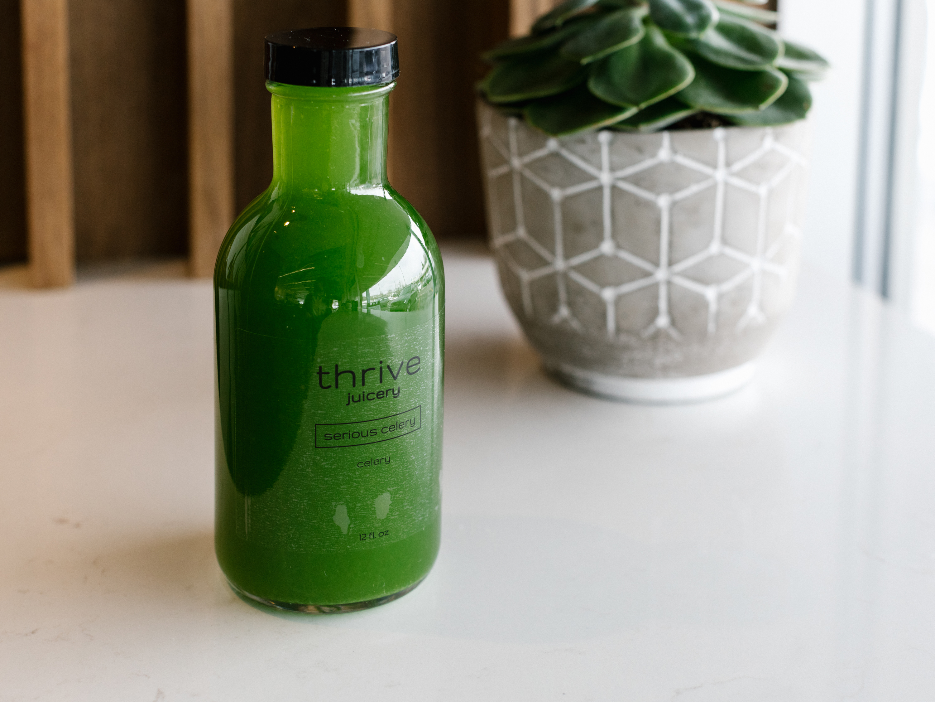 Order serious celery raw cold-pressed juice food online from Thrive Juicery store, Ann Arbor on bringmethat.com