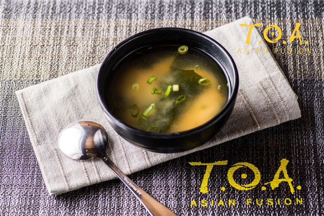 Order Miso Soup food online from Toa Asian Fusion store, Farmingdale on bringmethat.com