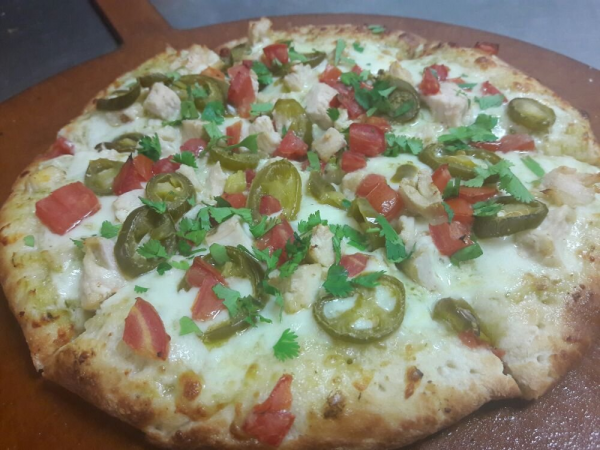 Order Mexican Pizza Small 10” food online from Papa G's Pizza, Pasta Cafe store, Wildomar on bringmethat.com