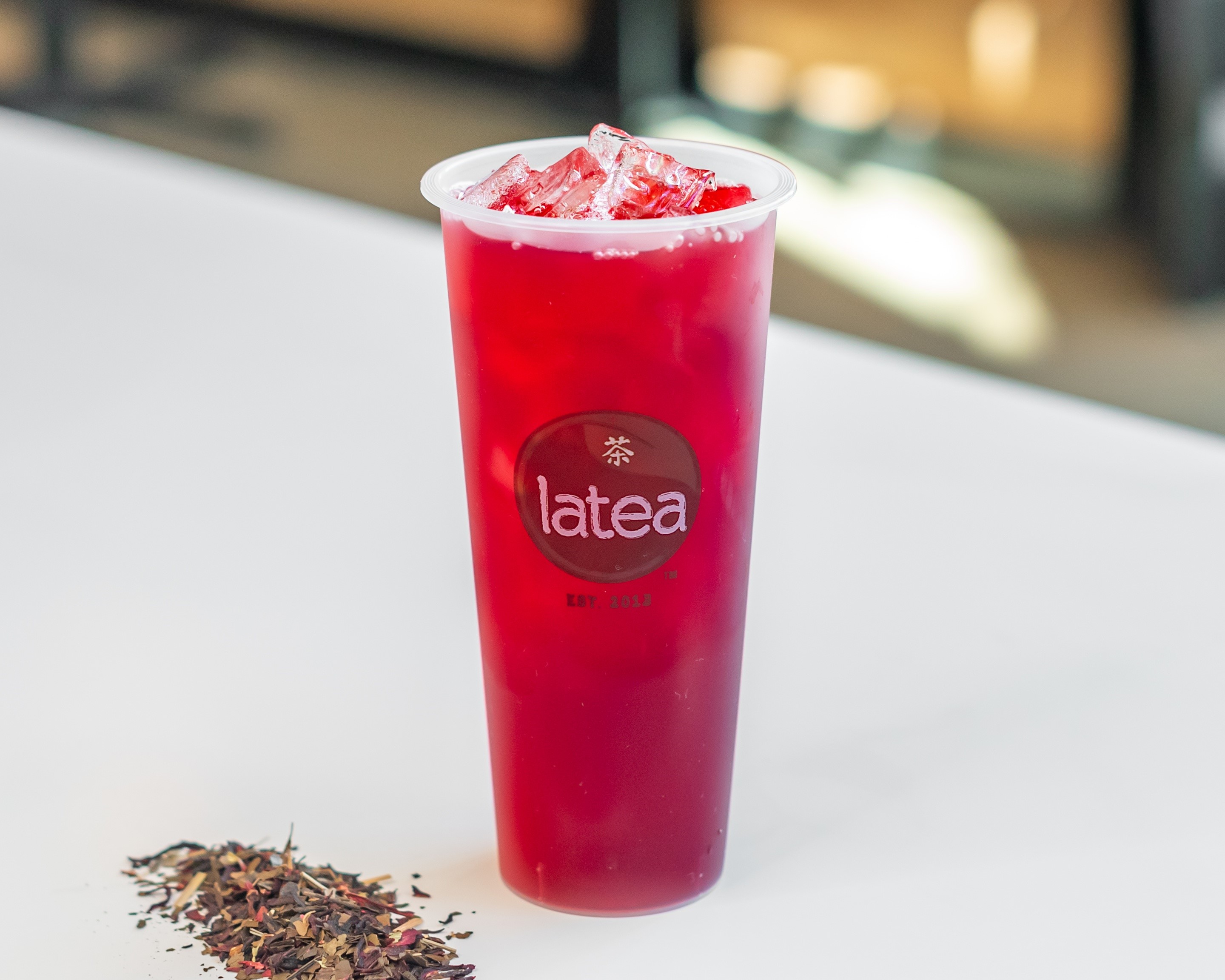 Order *Hibiscus Cooler food online from Latea Bubble Tea Lounge store, Indianapolis on bringmethat.com