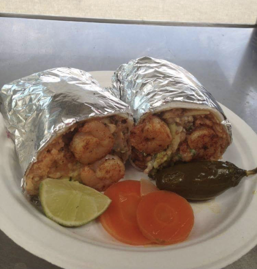 Order 3 Meat Burrito food online from Burrito Barajas store, Chico on bringmethat.com