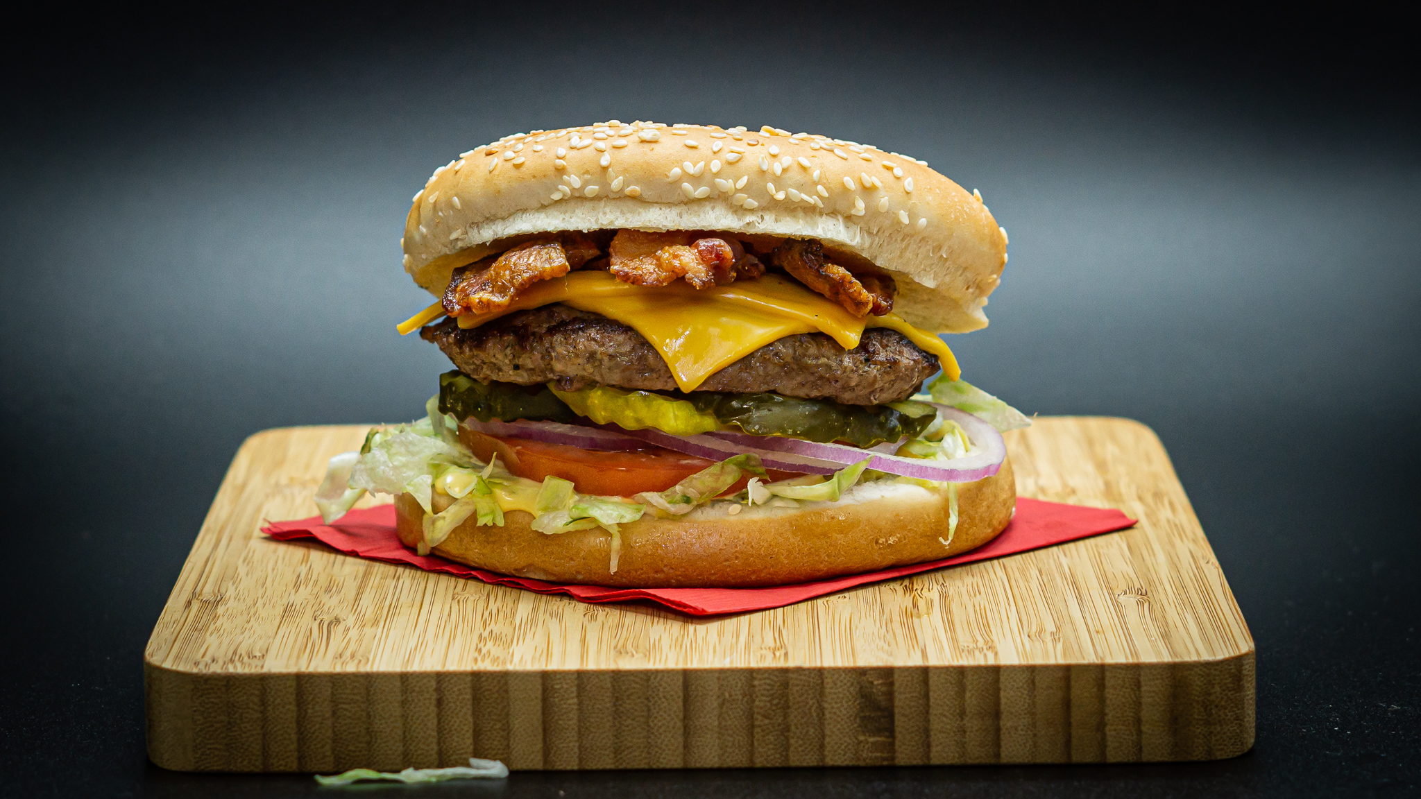 Order Bacon Cheeseburger food online from Best Burger store, North Canton on bringmethat.com
