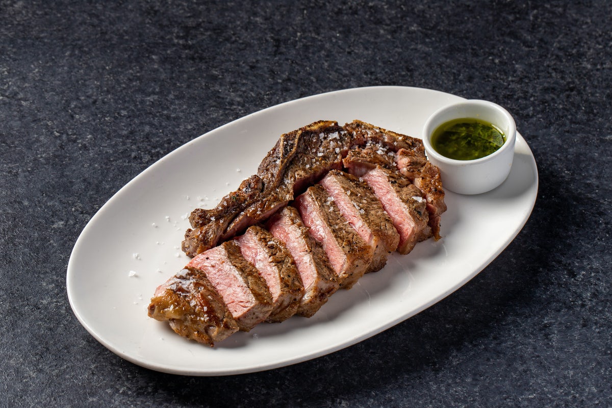 Order Dry-Aged Bone-In Strip 18oz food online from Stk Steakhouse store, Chicago on bringmethat.com