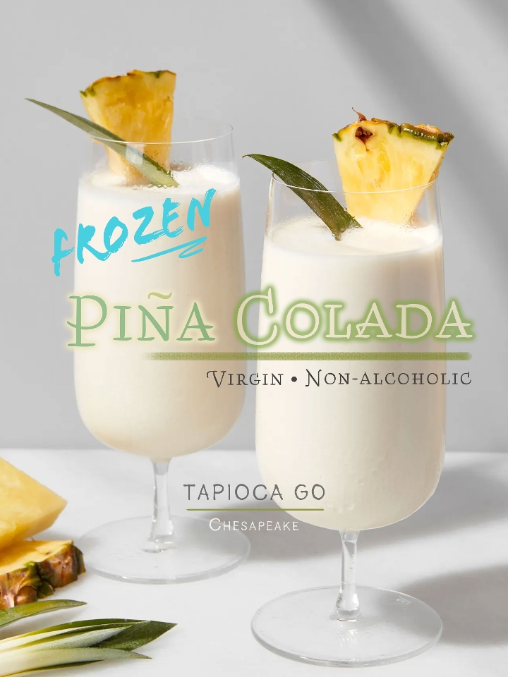 Order Frozen Virgin Pina Colada food online from Tapioca Go store, Chesapeake on bringmethat.com