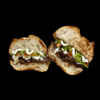 Order Pick Your Meat Torta food online from Bigotes Street Tacos store, The Woodlands on bringmethat.com