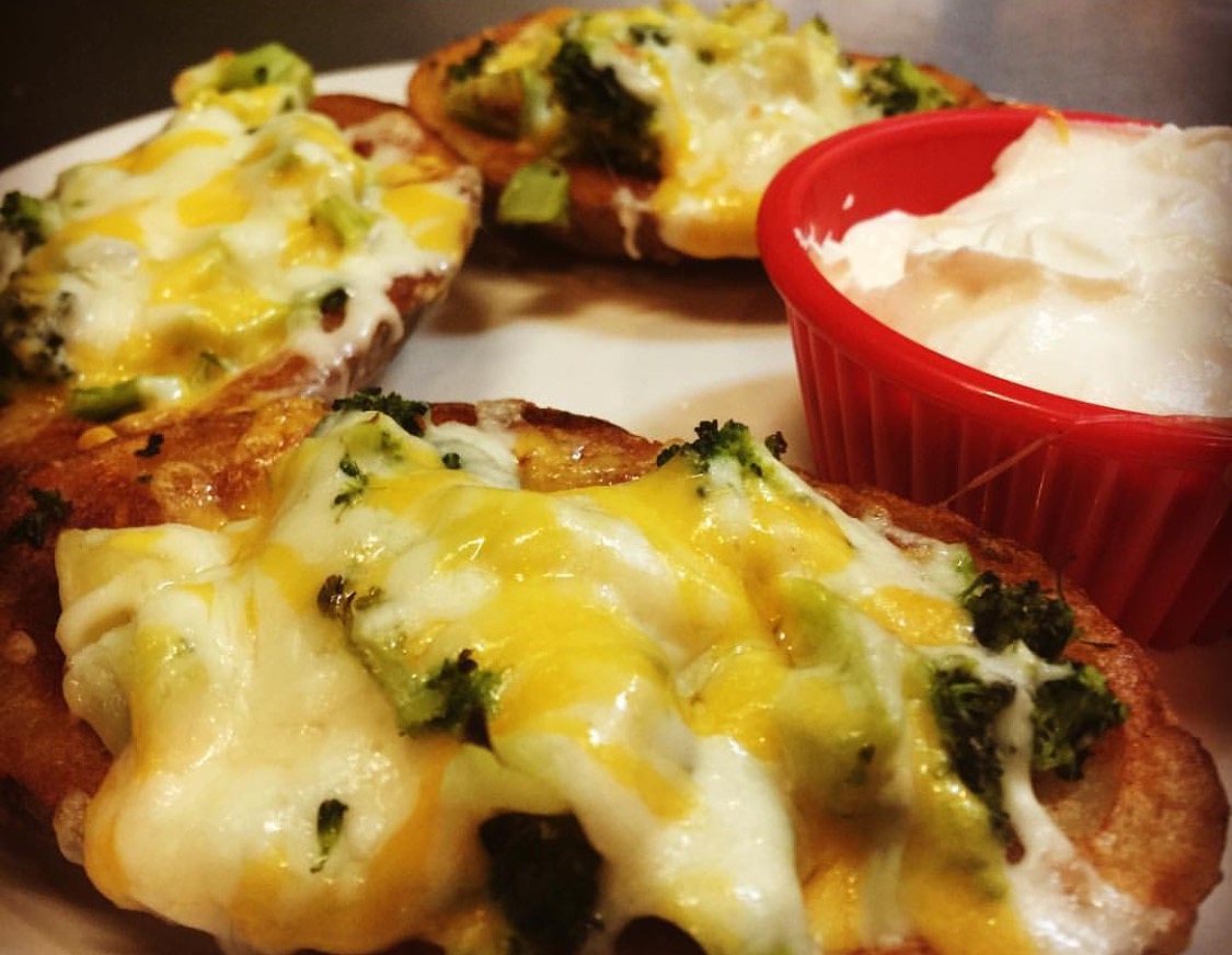 Order Potato Skins with Cheese food online from Husky Pizza store, Coventry on bringmethat.com