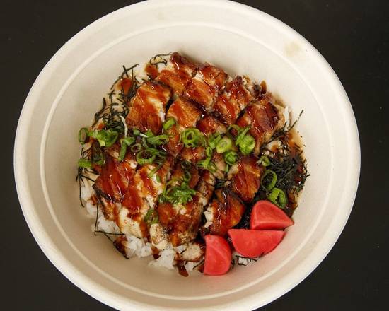 Order Pork Belly And Umami Gravy food online from Oi Asian Fusion store, San Diego on bringmethat.com