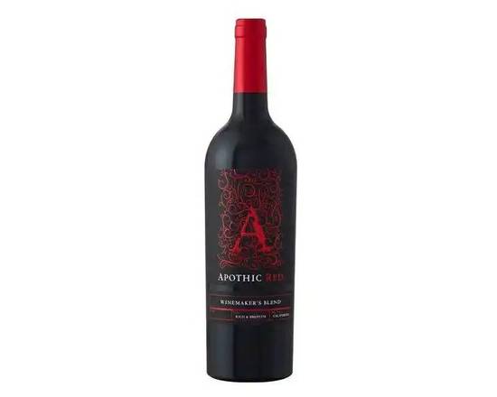 Order Apothic Red, 750mL wine (13.5% ABV) food online from Tenderloin Liquor store, San Francisco on bringmethat.com