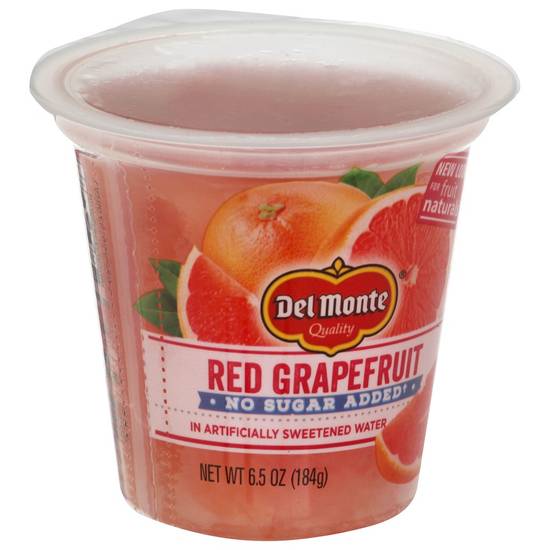 Order Del Monte · No Sugar Added Red Grapefruit in Sweetened Water (6.5 oz) food online from Safeway store, Dixon on bringmethat.com