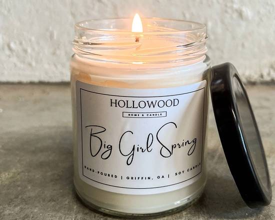 Order Hollowood Home and Candle BIG GIRL SPRING (7 oz) food online from Trio Pharmacy store, Columbus on bringmethat.com