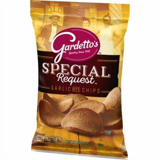 Order Gardetto's - Special Request Garlic Rye Chips food online from IV Deli Mart store, Goleta on bringmethat.com