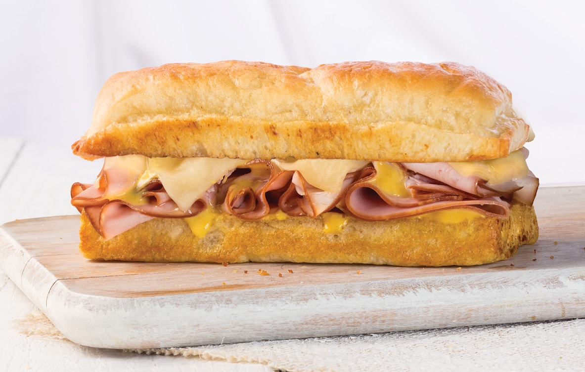 Order Ham and Cheese Sub food online from Bellas Sweets store, Reading on bringmethat.com