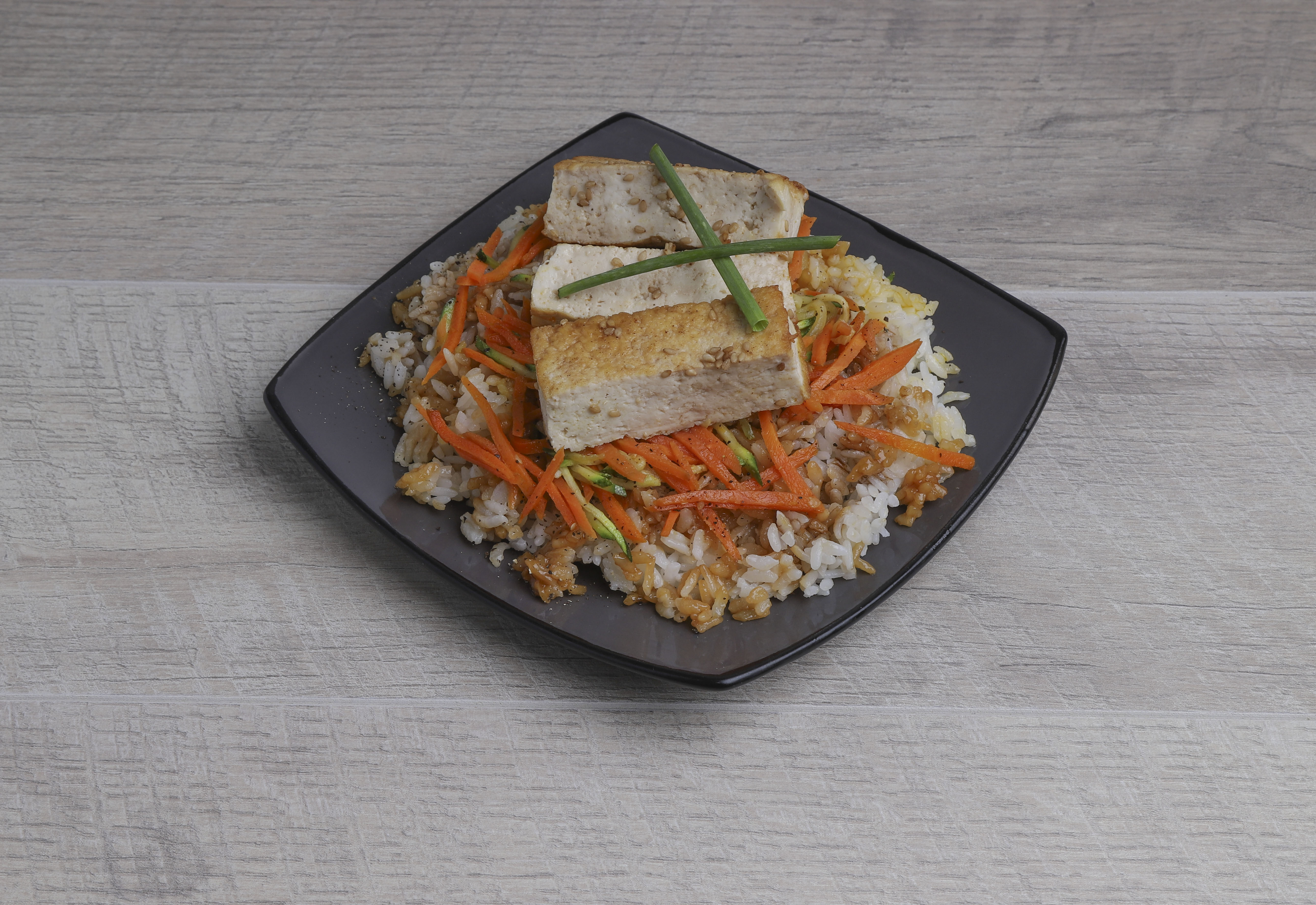 Order Tofu Teriyaki Rice food online from Maki Express store, Cincinnati on bringmethat.com