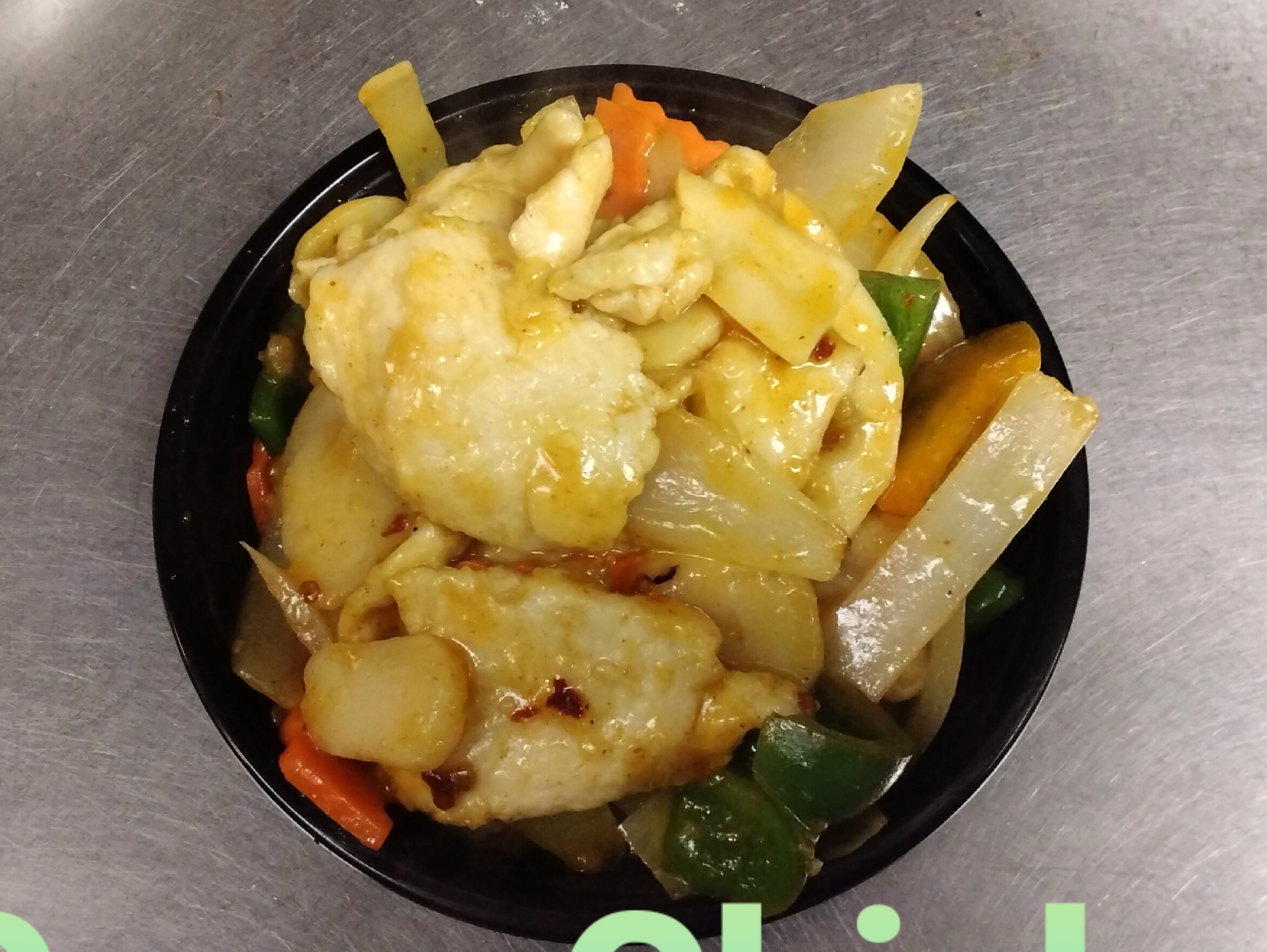 Order 90. Curry Chicken food online from China Garden store, Bloomfield on bringmethat.com