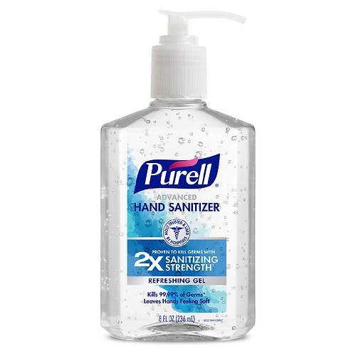 Order Purell Advanced Hand Sanitizer, Pump Original - 8.0 oz food online from Walgreens store, Fort Collins on bringmethat.com