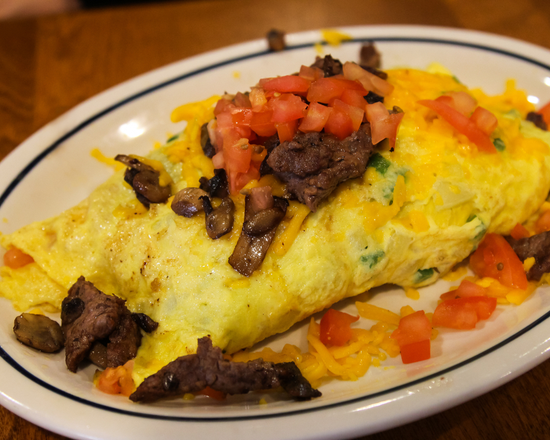 Order Steak and Cheese Omelette food online from Citi Deli store, New York on bringmethat.com