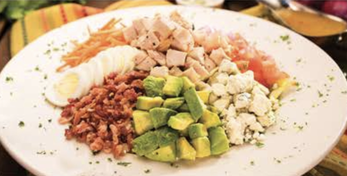Order Cobb Salad food online from Perkos Cafe store, Madera on bringmethat.com
