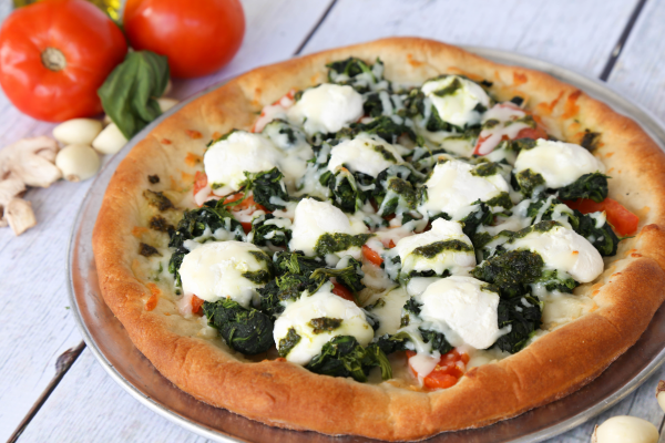 Order Spinaci Pizza food online from Vito's Gourmet Pizza store, Pompano Beach on bringmethat.com