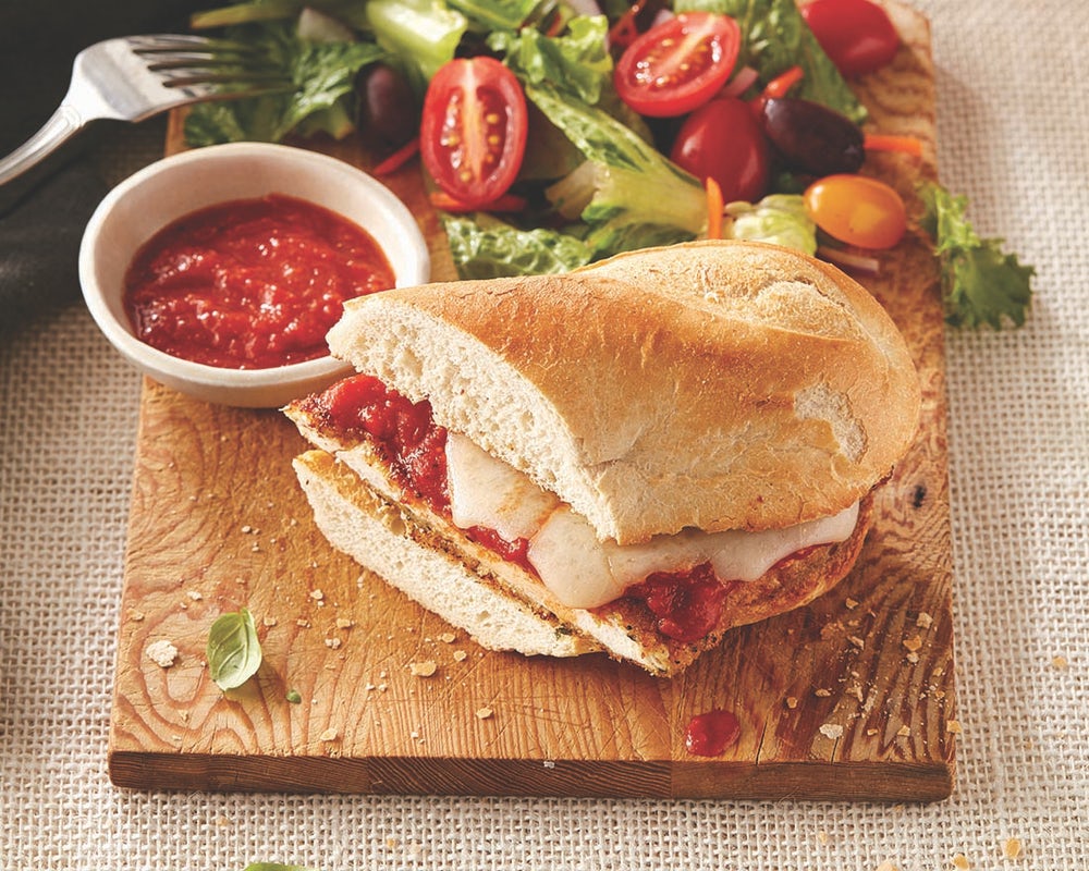 Order Chicken Parmesan Sandwich food online from Carrabba's store, Fayetteville on bringmethat.com