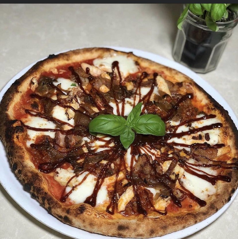 Order BBQ Pizze food online from Provami Pizzeria store, Los Angeles on bringmethat.com