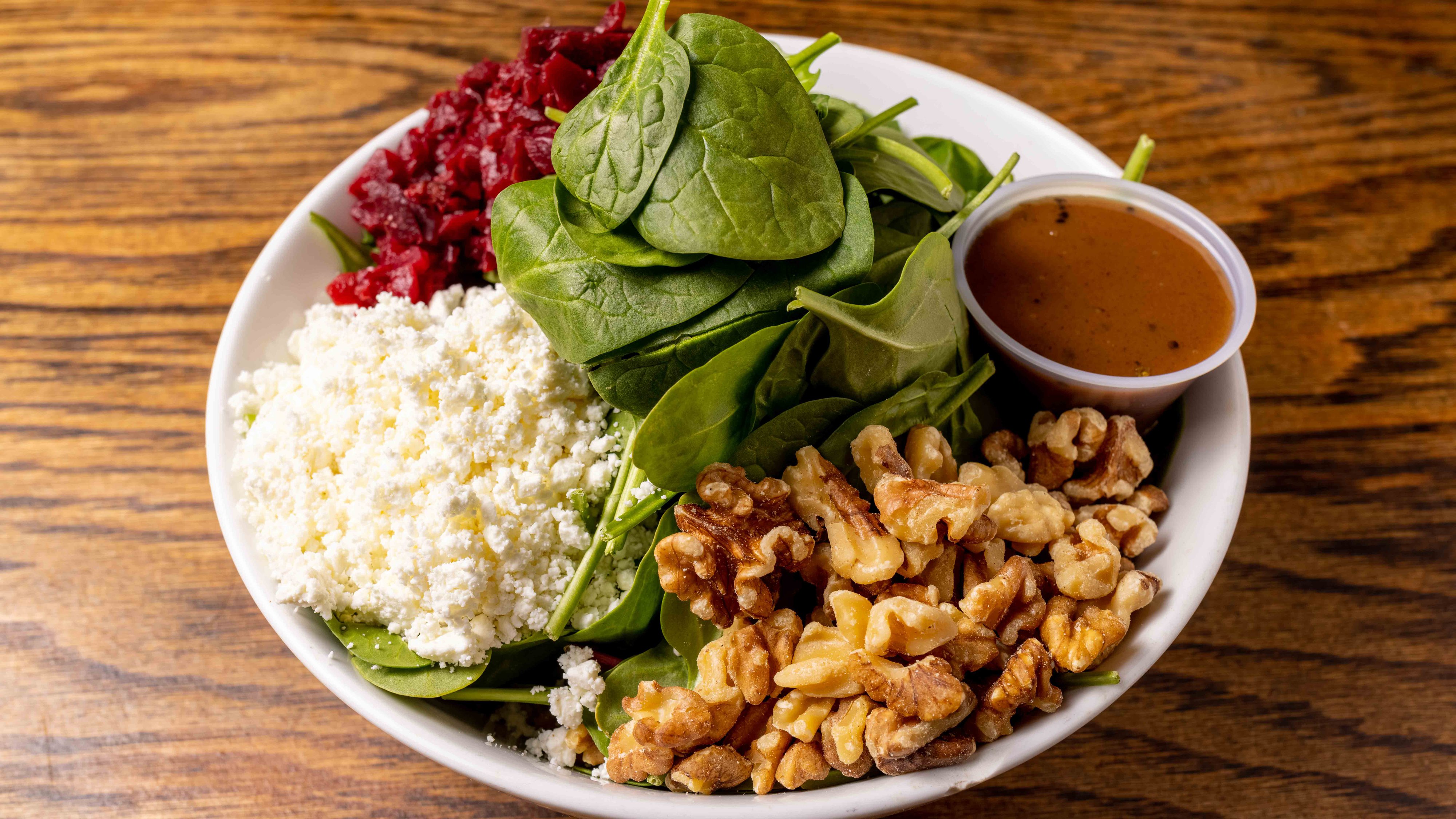 Order Red and White Salad food online from GreenStreets Salads store, Brooklyn on bringmethat.com