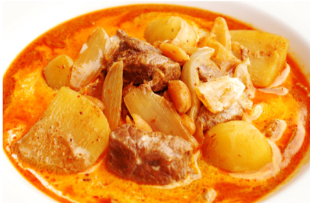 Order Masaman Curry food online from Paul Thai Restaurant store, Grand Rapids on bringmethat.com