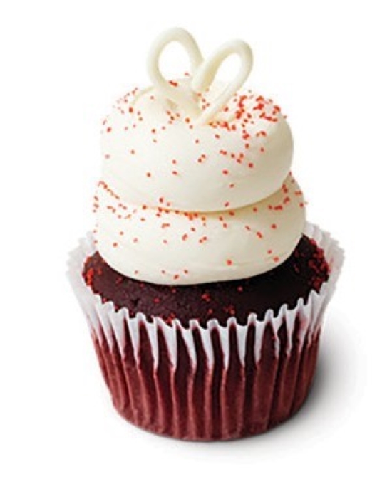 Order Scarlett's Red Velvet Cupcake food online from Gigi Cupcakes store, Pittsburgh on bringmethat.com