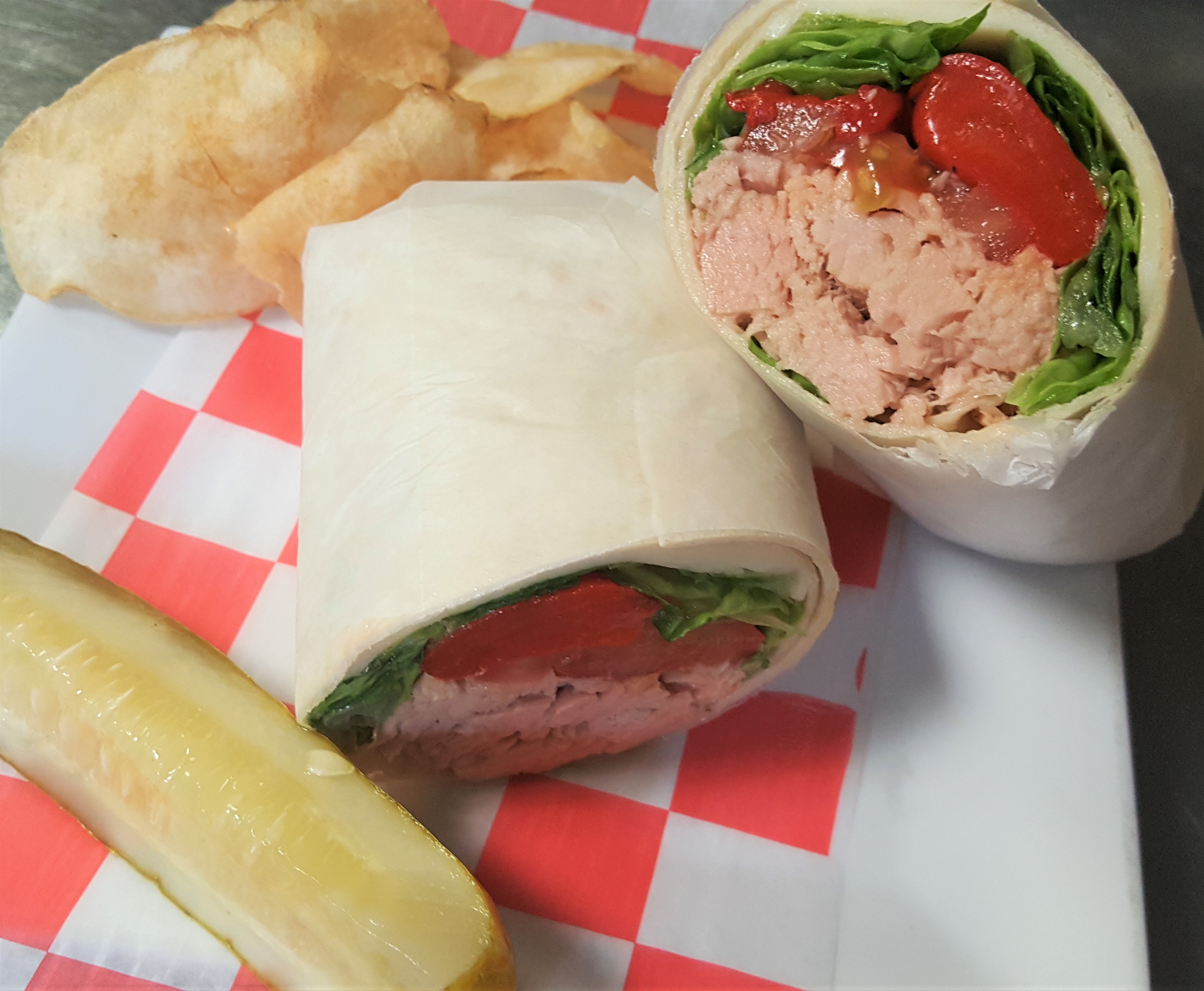 Order Italian Tuna Wrap food online from Angelino Restaurant, Philadelphia store, Philadelphia on bringmethat.com