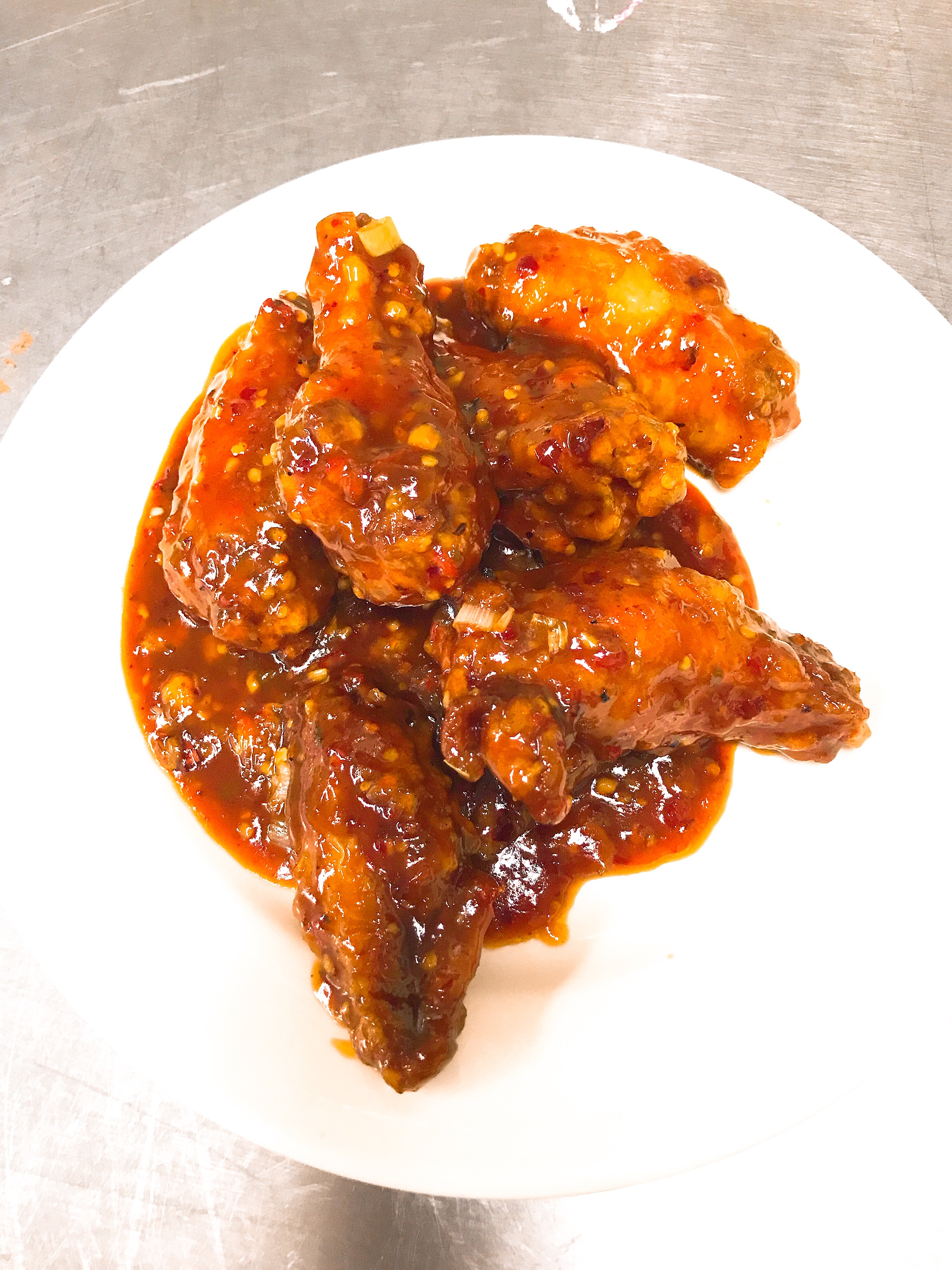 Order A6.  Dragon's Breath Wings food online from China Dragon store, Pflugerville on bringmethat.com