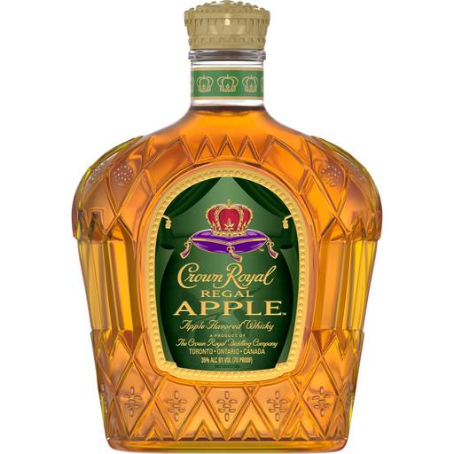 Order Crown Royal Regal Apple Canadian Whisky (750 ML) 108515 food online from BevMo! store, Anaheim on bringmethat.com