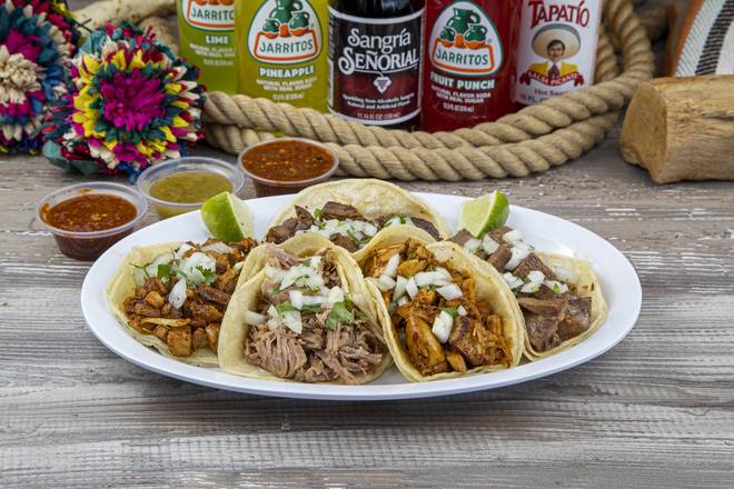 Order 4 Tacos food online from Don Chillitos Mexican Grill store, Aloha on bringmethat.com