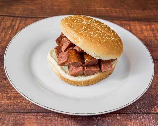 Order Beef Sausage Sandwich food online from Thompson Brothers store, Smyrna on bringmethat.com