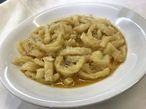 Order E7. Crab Meat with Tofu 蟹粉烩鱼肚 food online from Garage Restaurant store, San Gabriel on bringmethat.com