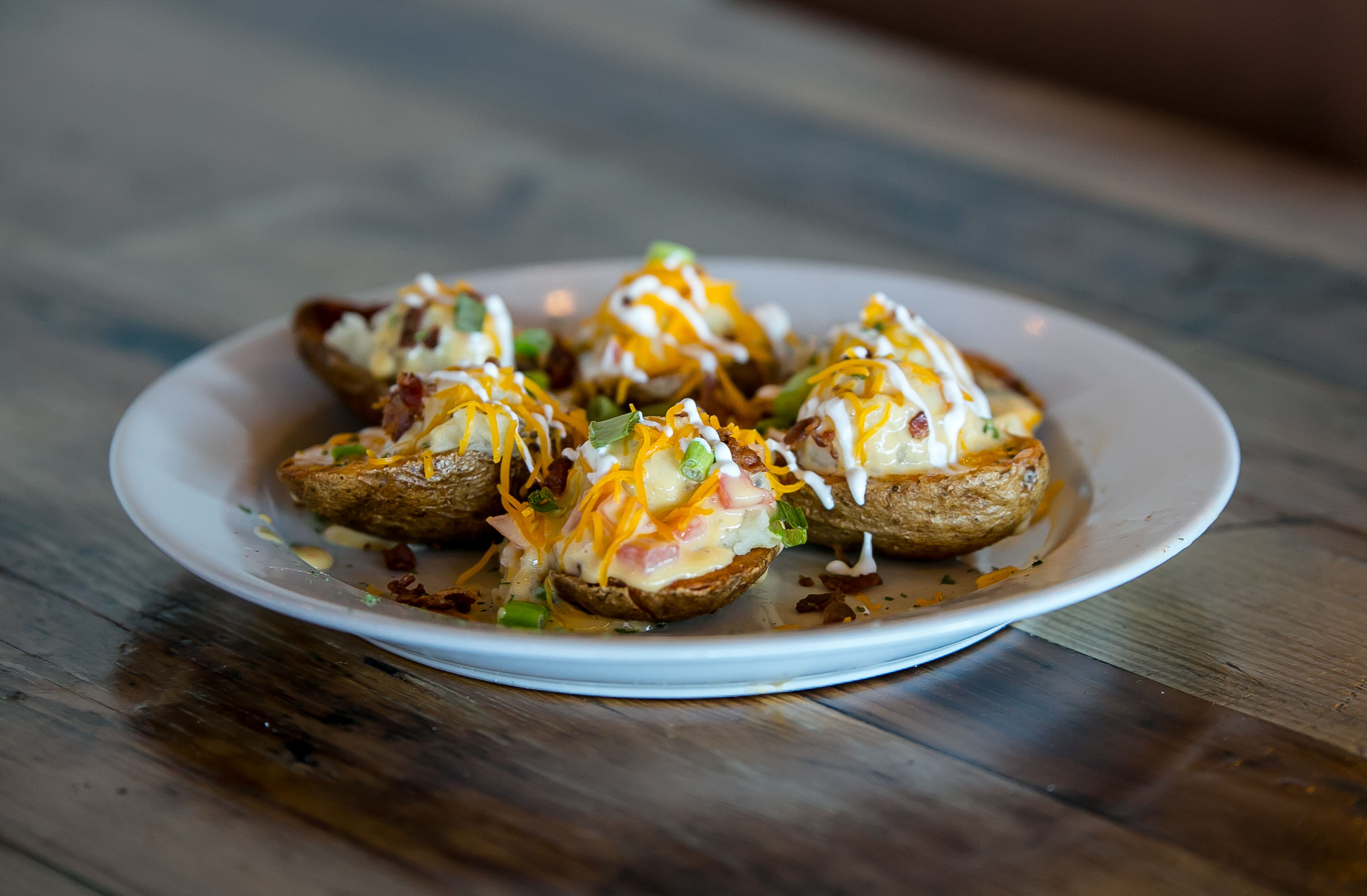 Order Potato Skins food online from The Dive store, Denton on bringmethat.com