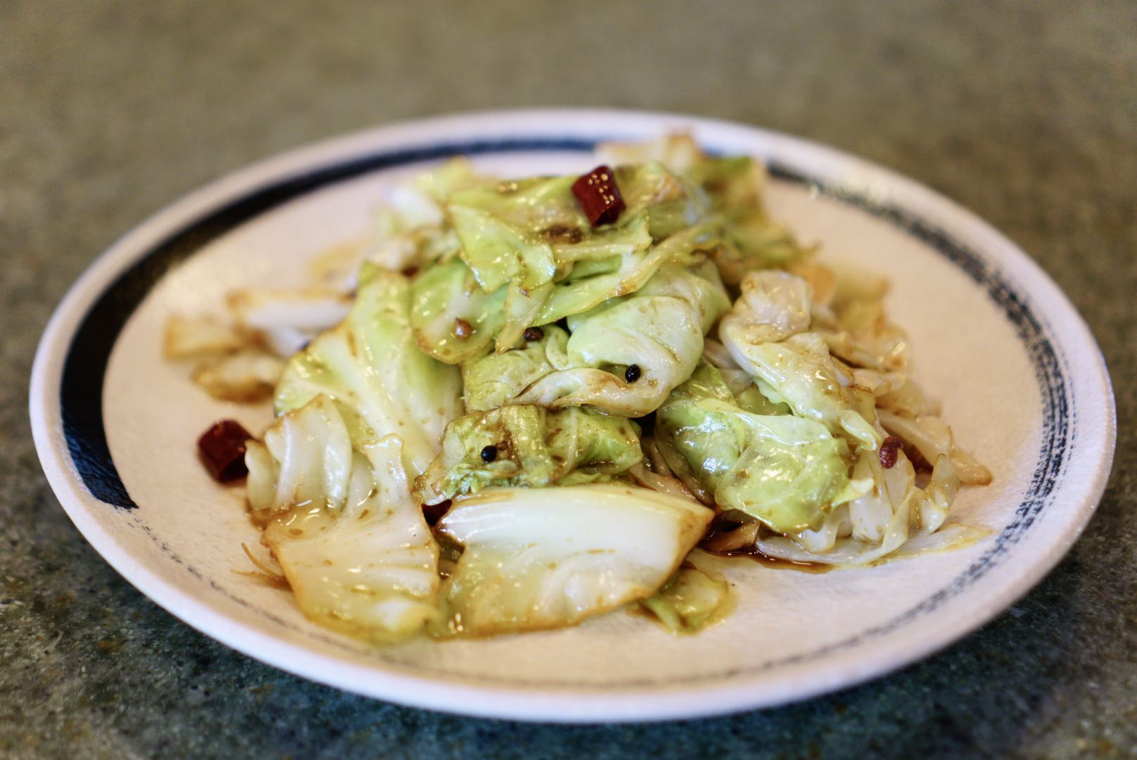 Order Wor Fried Spicy Cabbage food online from Pao Jao Dumpling & Ramen store, San Francisco on bringmethat.com