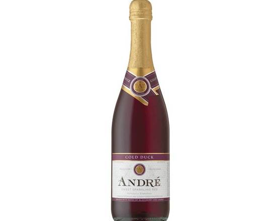 Order Andre Cold Duck, 750mL champagne (9.5% ABV) food online from Bushwick store, Brooklyn on bringmethat.com