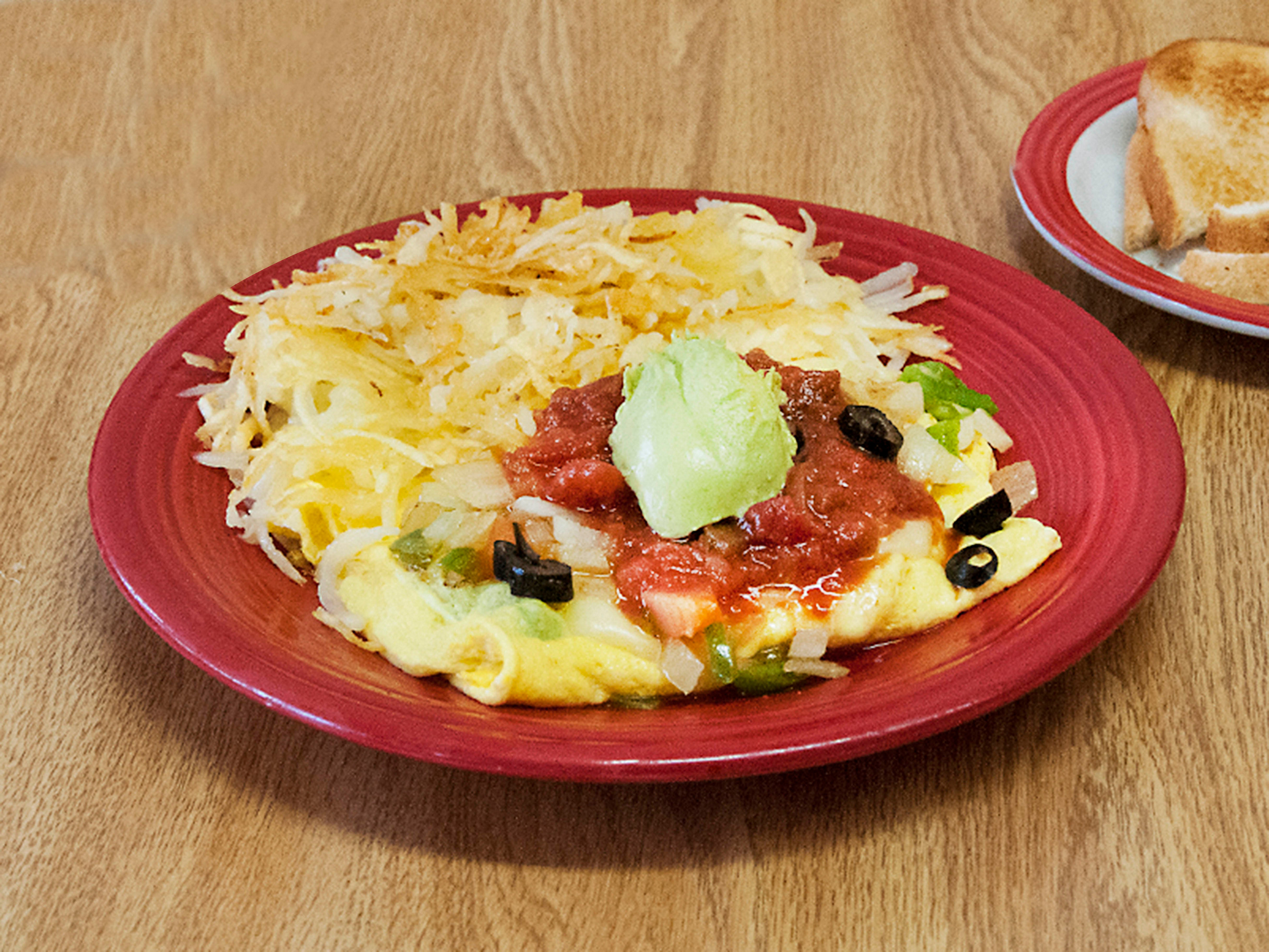 Order Monterrey Omelette food online from Egg House Cafe store, Minneapolis on bringmethat.com