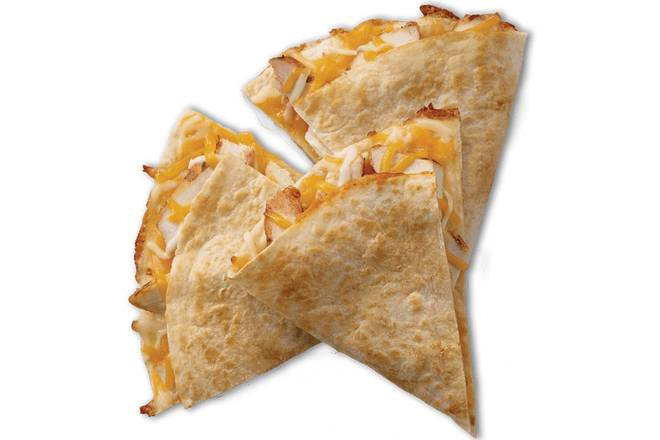 Order CHICKEN AND CHEESE QUESADILLA food online from Tropical Smoothie Cafe store, Snellville on bringmethat.com