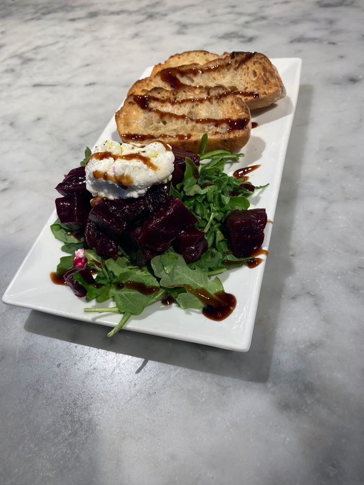 Order Beets + Goat Cheese food online from Rise Pizzeria store, Burlingame on bringmethat.com
