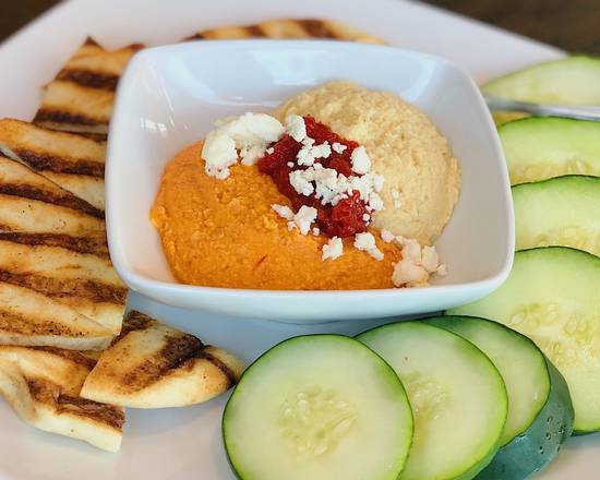 Order Hummus Duo food online from Sedona Taphouse store, Midlothian on bringmethat.com
