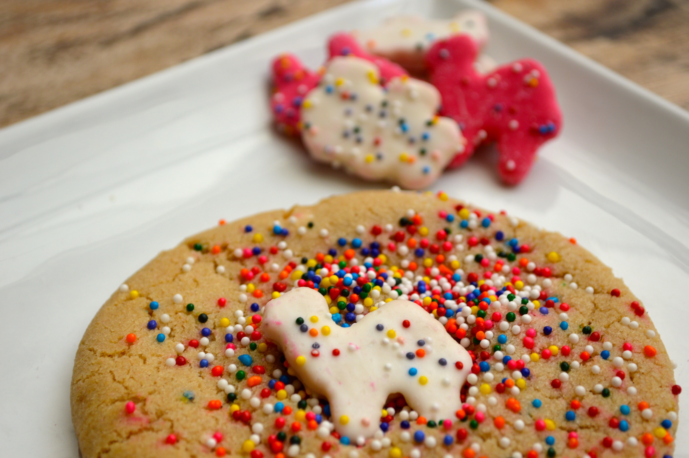Order Circus Animal Cookie food online from Baking Betty's store, Bloomington on bringmethat.com
