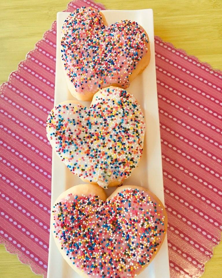 Order Heart Sprinkles food online from Custer Donut store, Frisco on bringmethat.com