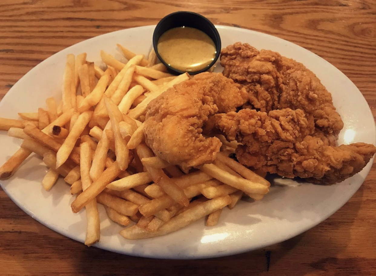 Order Chicken Tenders with Fries food online from Foleys Club Lounge store, Pleasantville on bringmethat.com
