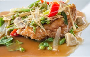 Order Fish Falling in Love food online from Rice Factory Thai Restaurant store, Milltown on bringmethat.com