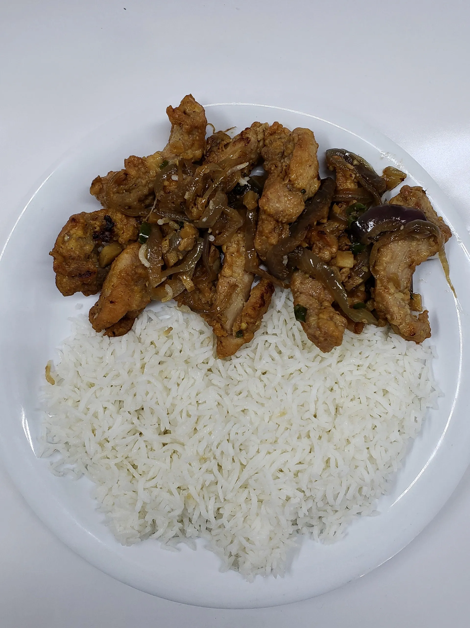 Order Chilli Chicken with Rice food online from The Everest Momo store, San Jose on bringmethat.com