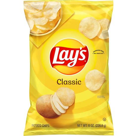 Order Lay'S Classic Potato Chips food online from Pepack Sunoco store, Peapack on bringmethat.com
