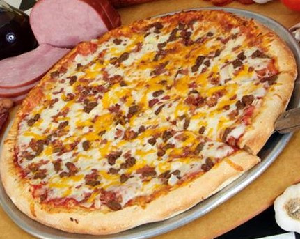 Order Bacon Cheeseburger Pizza food online from Papa Ray Pizza store, Daly City on bringmethat.com