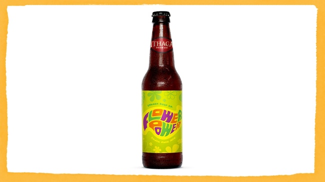 Order Ithaca Flower Power IPA Bottle food online from Bareburger  store, New York on bringmethat.com