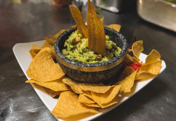Order Mexican Guacamole in Molcajete food online from Cafe Nunez store, New York on bringmethat.com